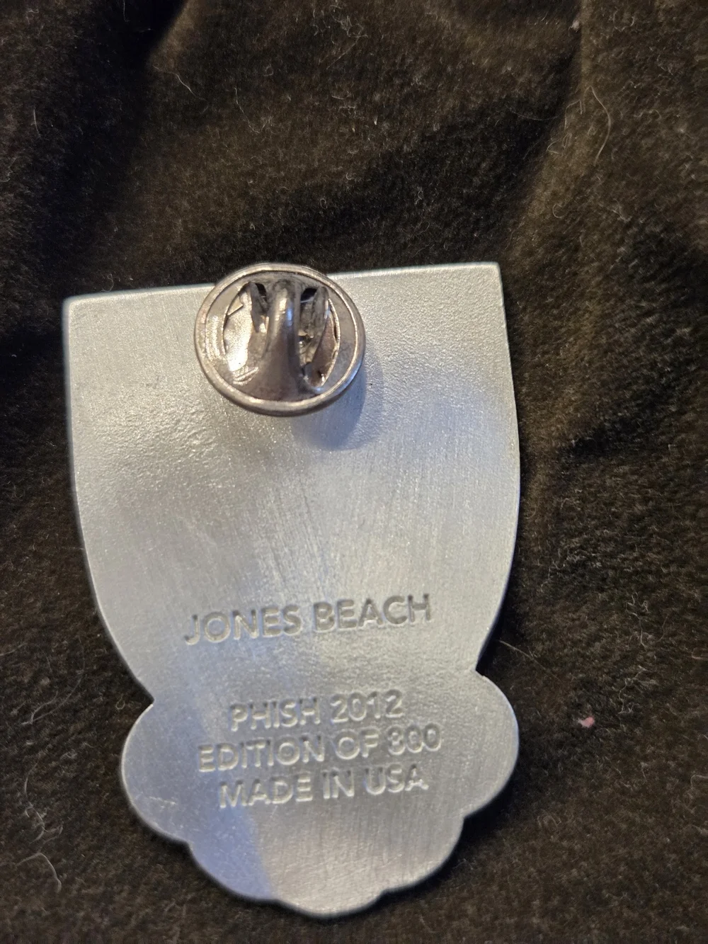 PHISH Jones Beach 2012 Enamel Pin - Blue & Orange Crest
